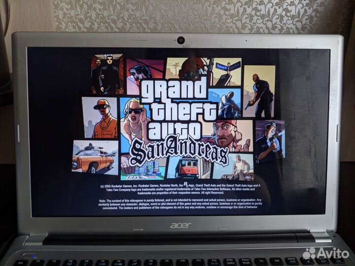 Игровой ноутбук Acer Aspire v5-571g 240 SSD