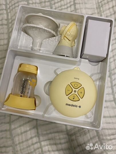 Молокоотсос medela swing flex электрический