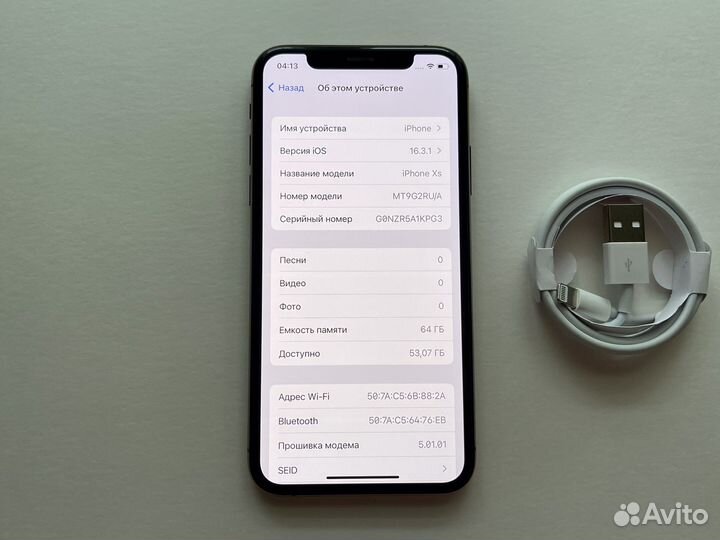 iPhone Xs, 64 ГБ