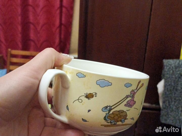 Суповая Чашка с ручкой