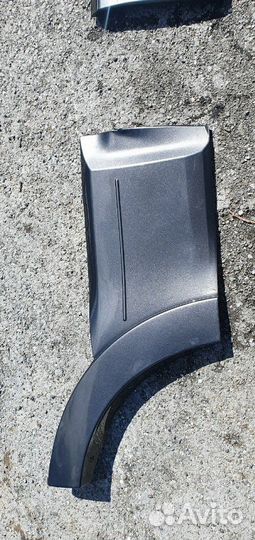 Накладки задней двери паджеро 4 под ремонт