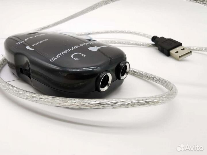 USB адаптер для подключения гитары к компьютеру