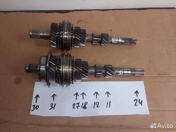 Вал первичный Chery Amulet А15