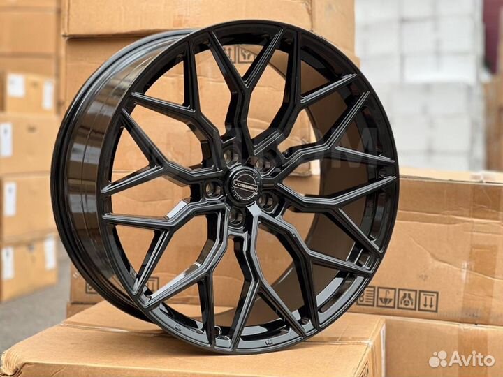 Новые диски R21 5*108 Vossen HF-2 Gloss Black