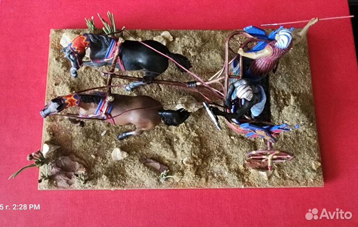 Оловянная миниатюра