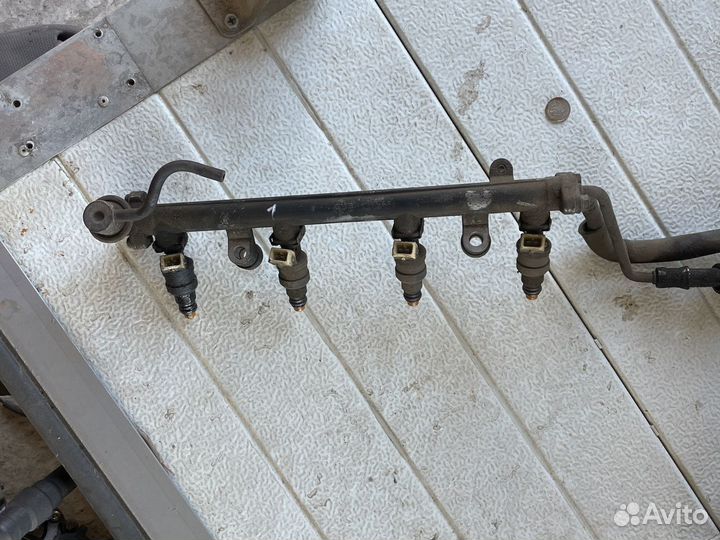 Рампа форсунки элантра 1.6