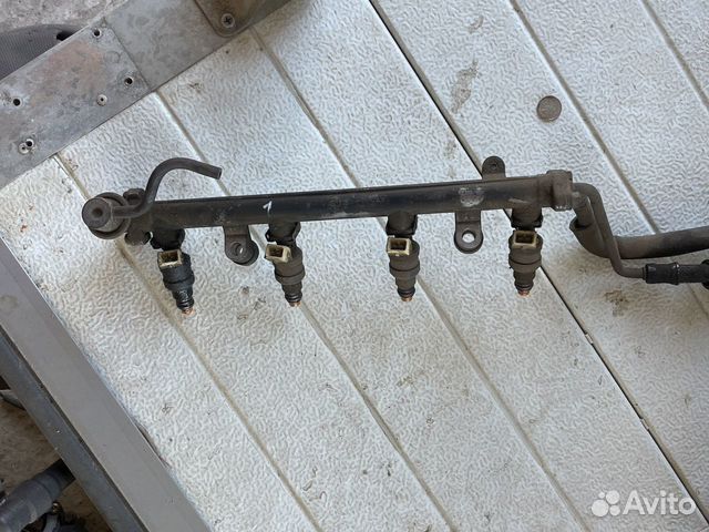 Рампа форсунки элантра 1.6