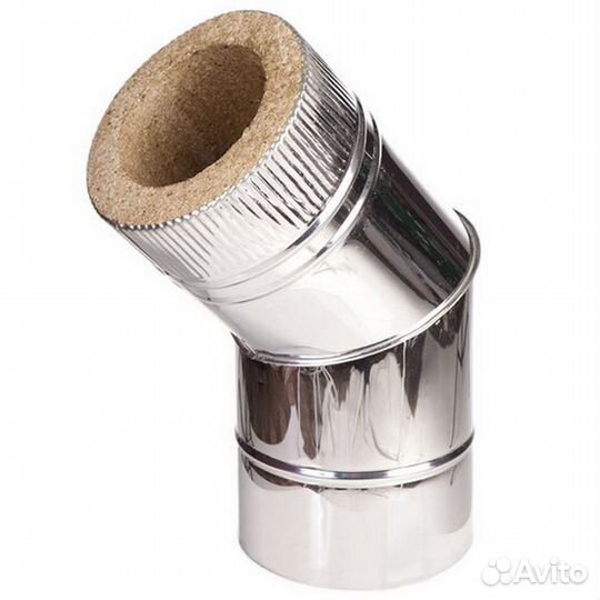 Отвод 45 вермилоджик d120х200 (430/0,5мм)