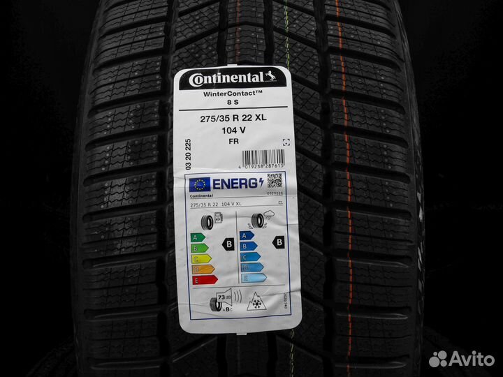 Continental WinterContact 8S 275/35 R22 и 315/30 R22 97V