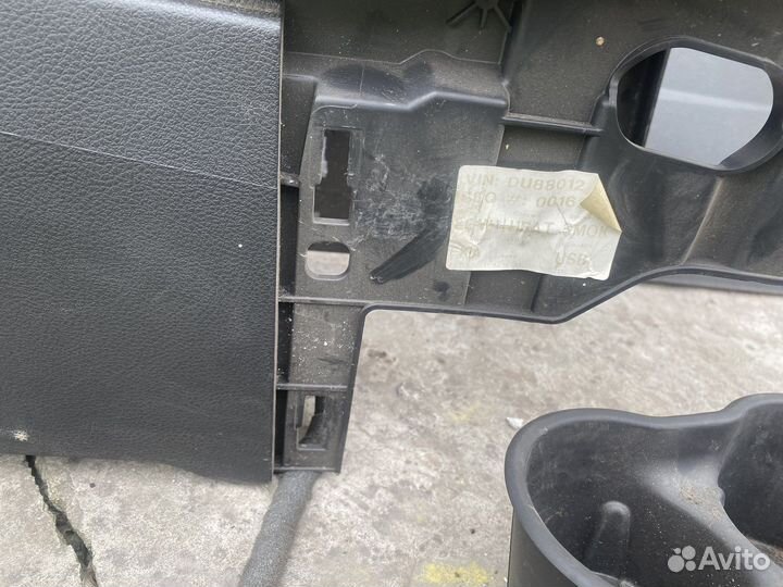 Консоль. Ручник, блок подогрева сидений