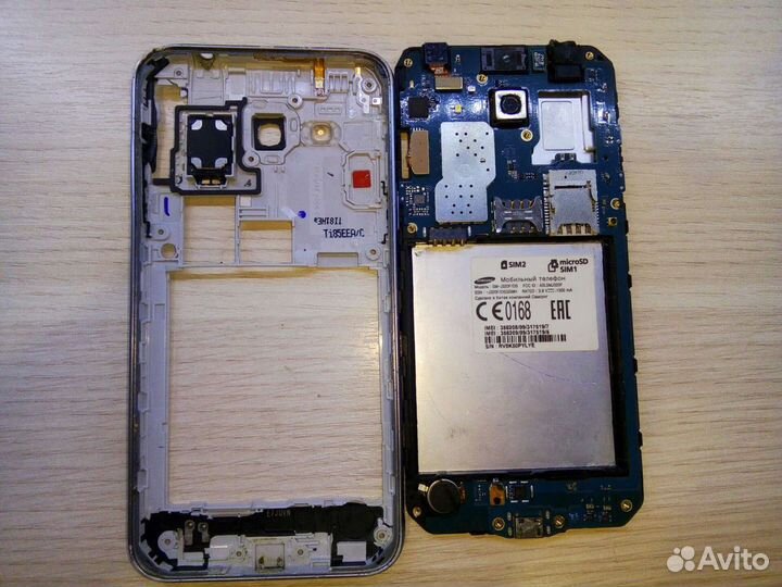 Samsung galaxy j3 2016 на запчасти