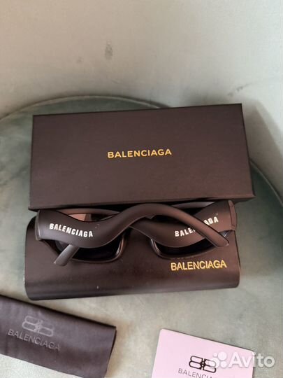 Очки Balenciaga новые полный комплект