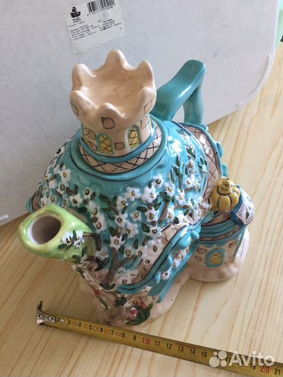 Чайник заварочный фарфоровый новый