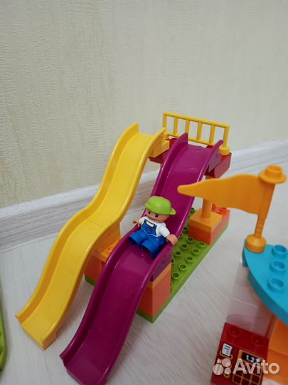 Lego duplo парк аттракционов