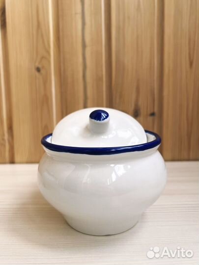 Посуда фарфор горшок тарелка салатник