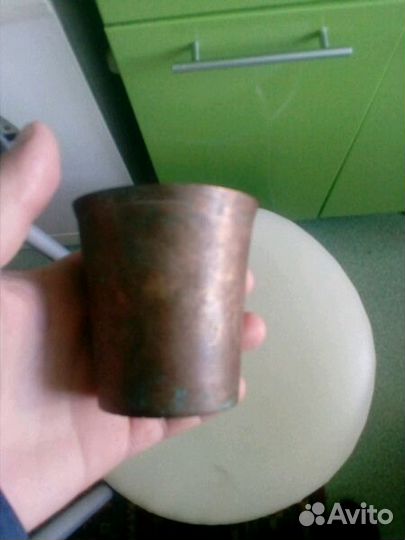 Стакан медный