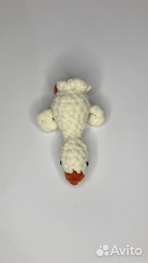 Вязанные игрушки. Амигуруми. Вязанный Гусь