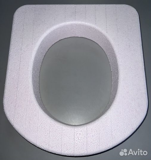 Теплое сиденье на дачный унитаз