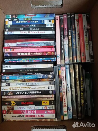 DVD коллекция фильмы и мультфильмы