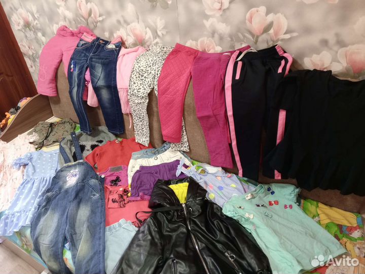 Детская одежда для девочек пакетом