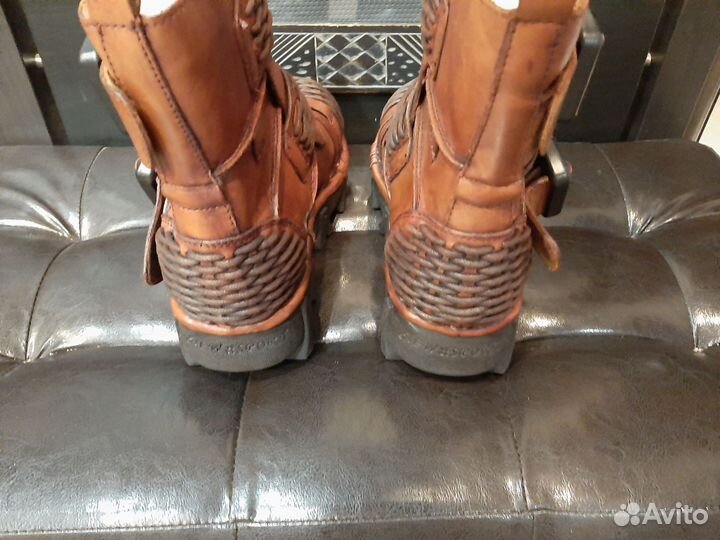 Ботинки в стиле new rock