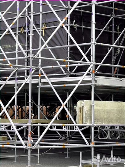 Продажа/аренда - строительные леса для сцен Layher