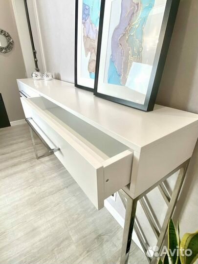 Консоль 150*30см на каркасе сталь