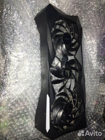 Кожух с вентиляторами gigabyte aorus 3070 ti