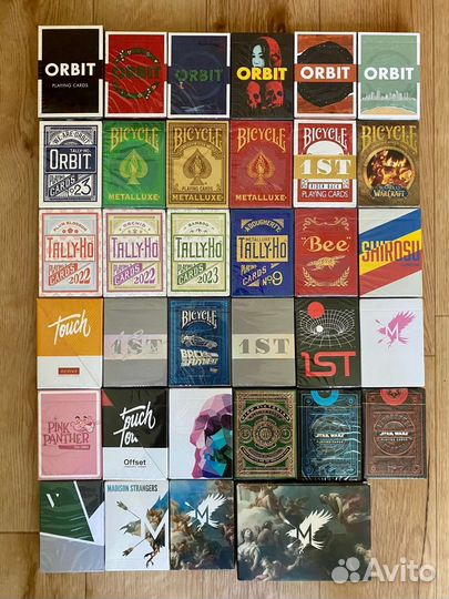 Игральные карты личная коллекция