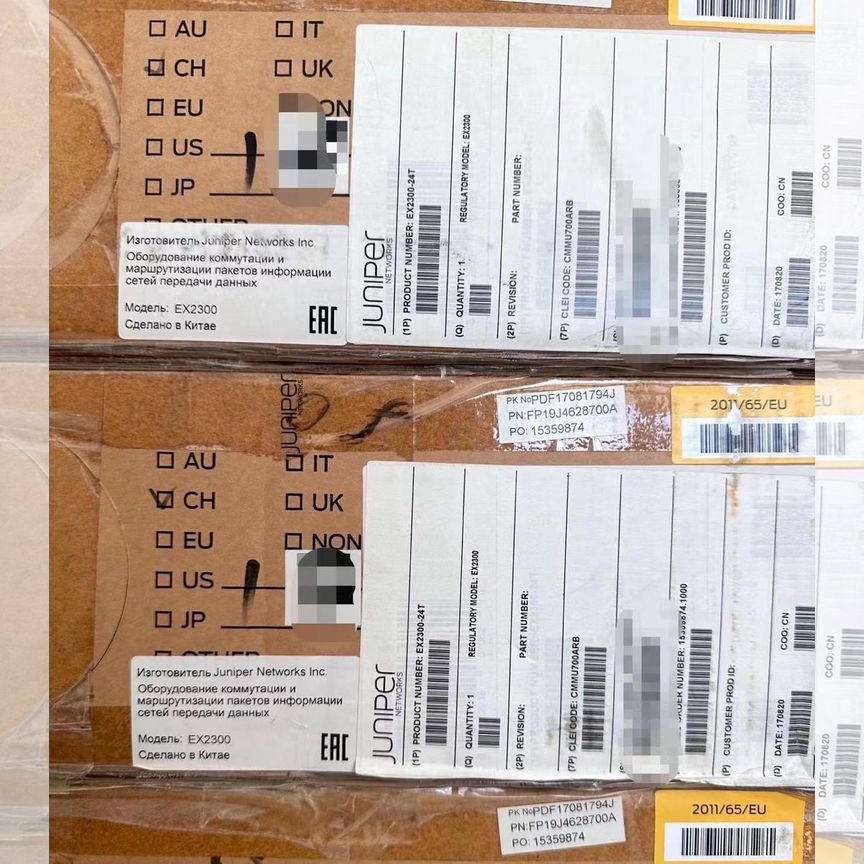 [EX2300-24T] Коммутатор Juniper Ex2300-24t