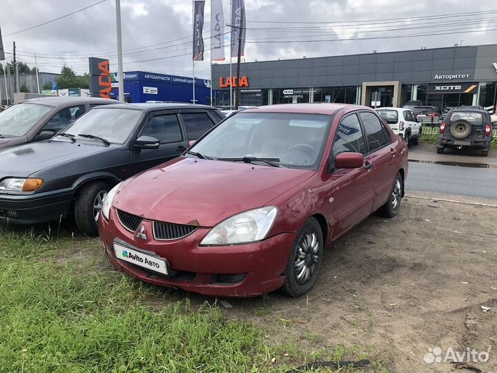 Mitsubishi Lancer 1.6 МТ, 2004, 206 000 км