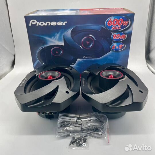 Динамики Pioneer ts 6900 pro овалы 6х9,600W