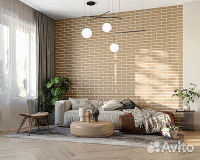 Гибкий кирпич, декоративное покрытие амк, цвет 001