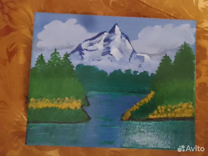 Картина Горный пейзаж