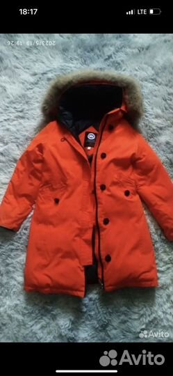 Парка Canada goose для девочки