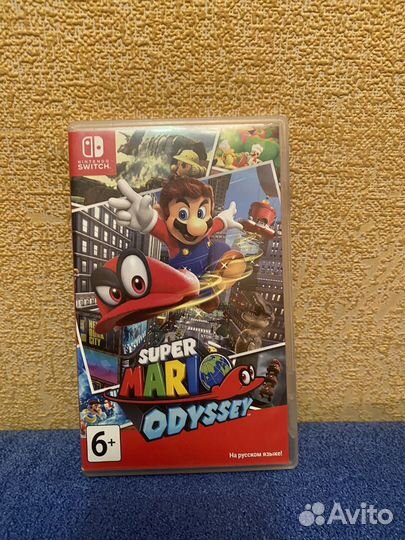 Nintendo switch картридж Super mario odyssey