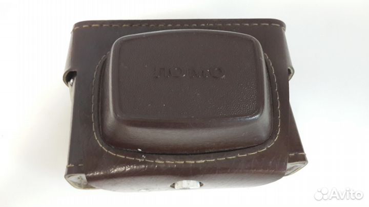 Фотоаппарат ломо, Смена, Чехол коричневая кожа