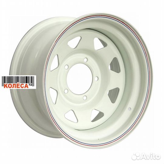 Off Road Wheels УАЗ 7x16 5x139,7 ET30 Dia110 White