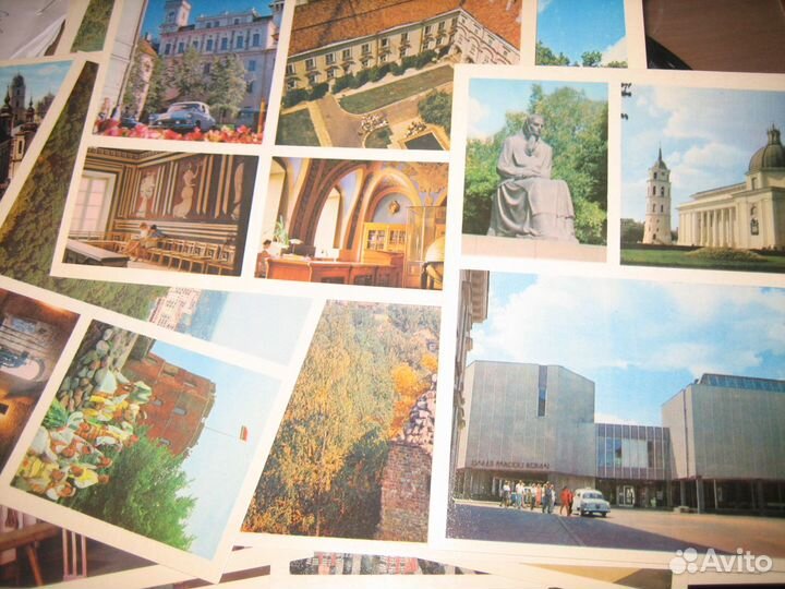 Открытки Вильнюс и Владимир Суздаль лотом