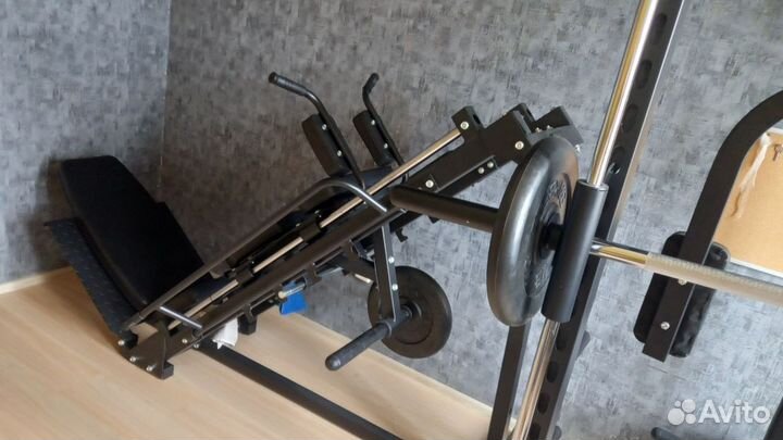 Тренажер смита,Гак машина, Тренажер жим ногами