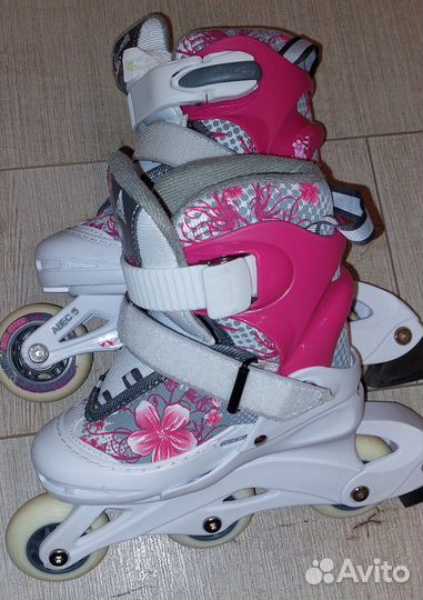 Ролики раздвижные и шлем