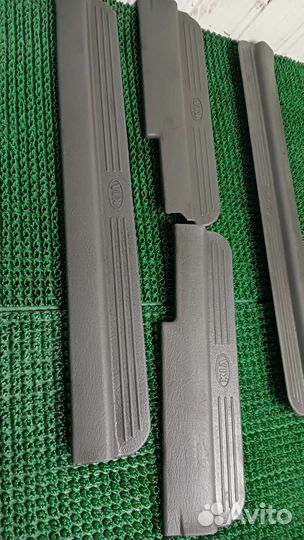 Накладки порогов салонные Kia spectra