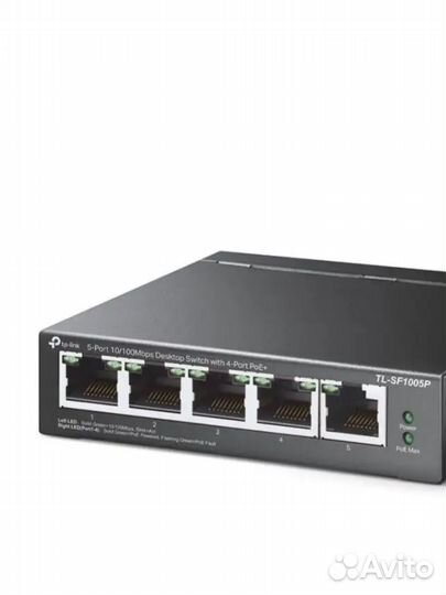 Коммутатор TP-link TL-SF1005P, новый