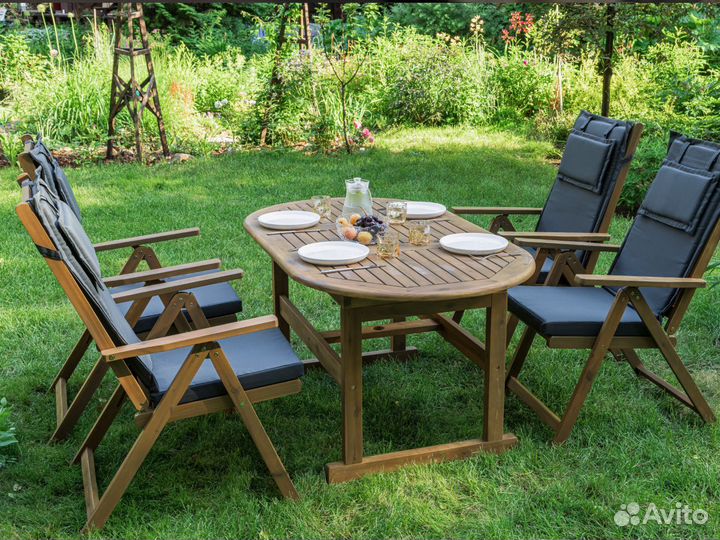 Садовая мебель из дерева