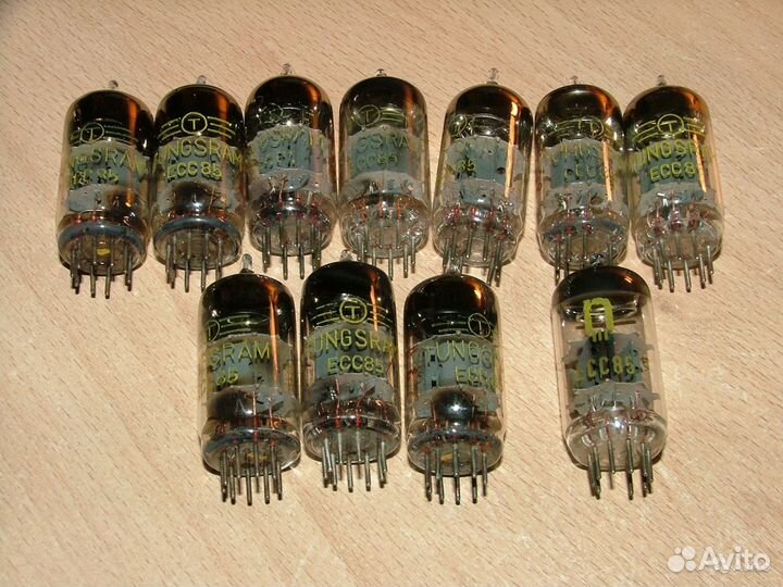 Радиолампы и панельки СССР и импорт