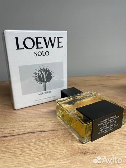 Туалетная вода solo Loewe