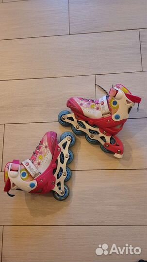 Роликовые коньки детские раздвижные