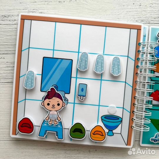 Тока бока альбом на липучках