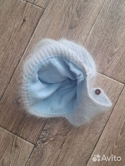 Шапка ушанка пух