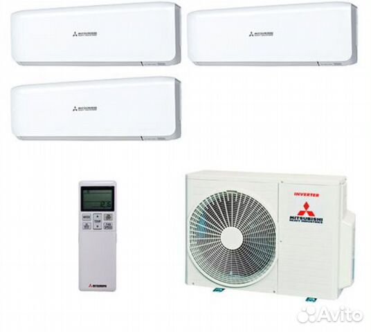 MH SCM50ZS-S1 (мах 3 внутр.) + SRK20ZS-W 3 шт